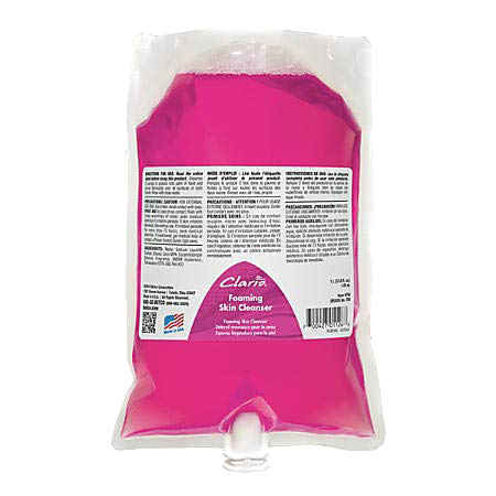 Clario Pink Hand Foaming Soap 1000ml (Qty 6)