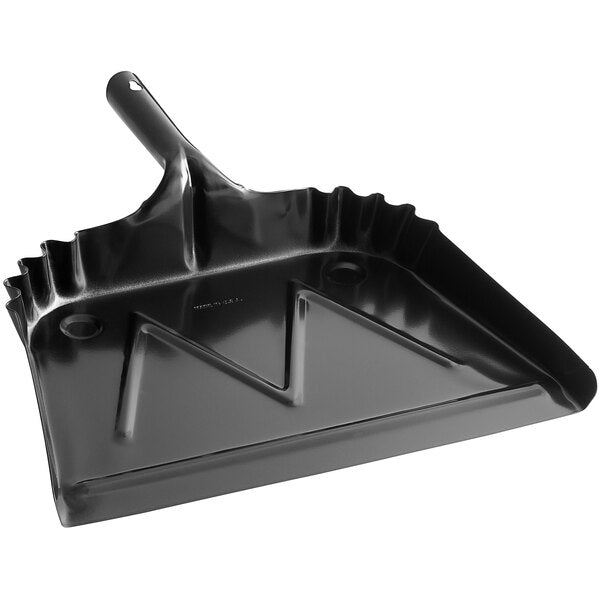 16" Large Metal Black Dustpan