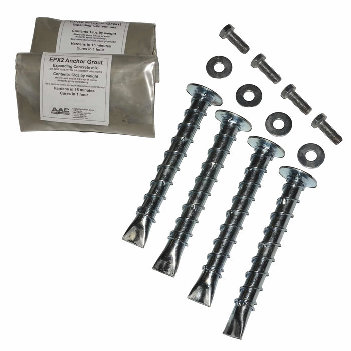 FlexPost-XL™ – Heavy-Duty Asphalt Anchoring Kit