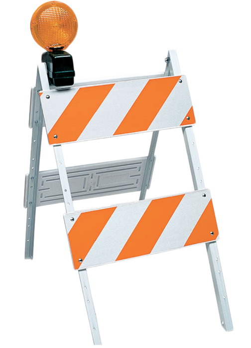 Type II Folding Barricade 14" Gauge Legs