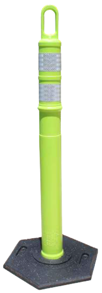42" Looper Tube w/ 12lb. Rubber Base (Qty 6)