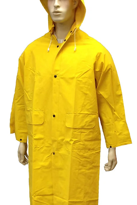 Pvc raincoat sales